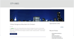 Desktop Screenshot of cityvibes.com